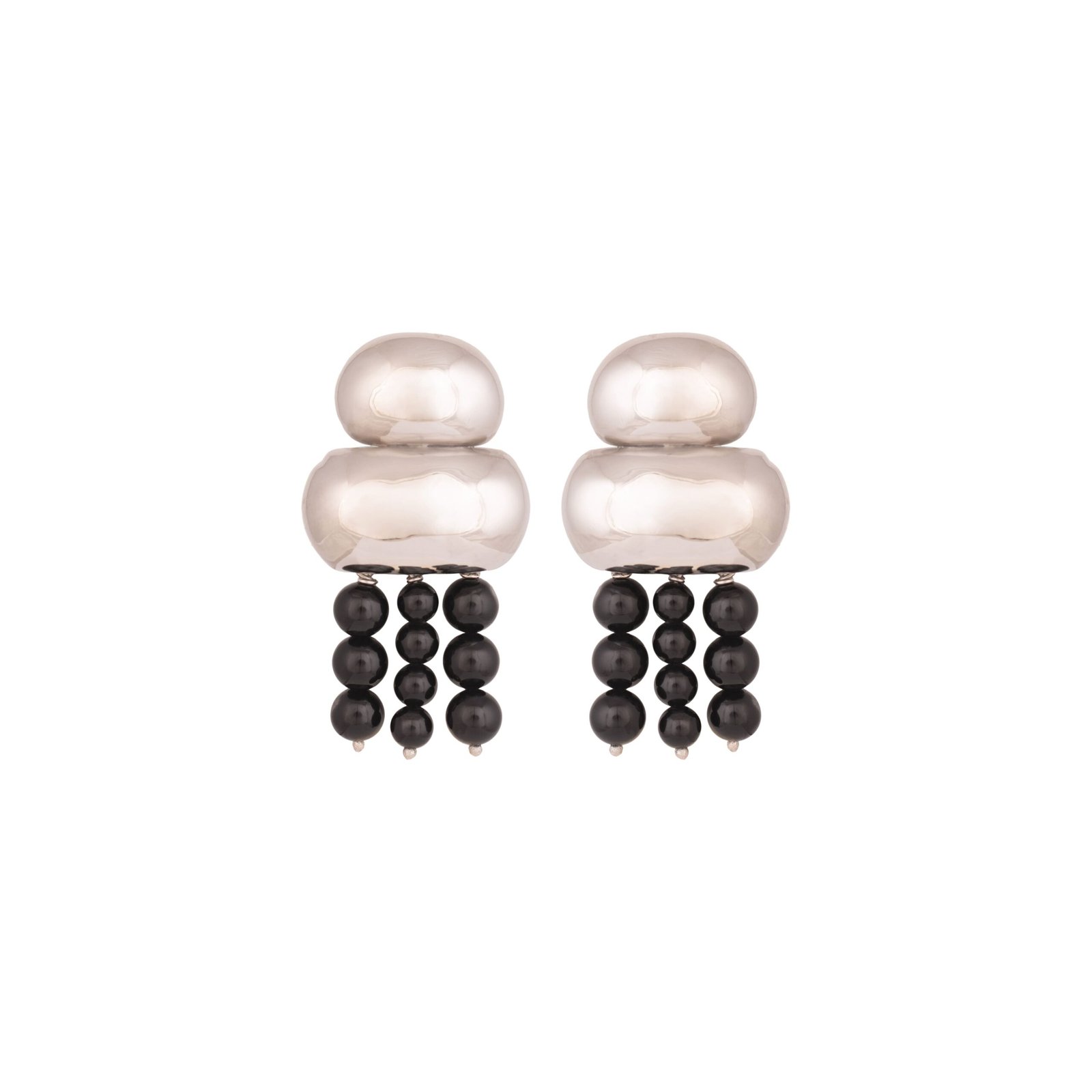 ARETE NAREA PLATEADO ONIX
