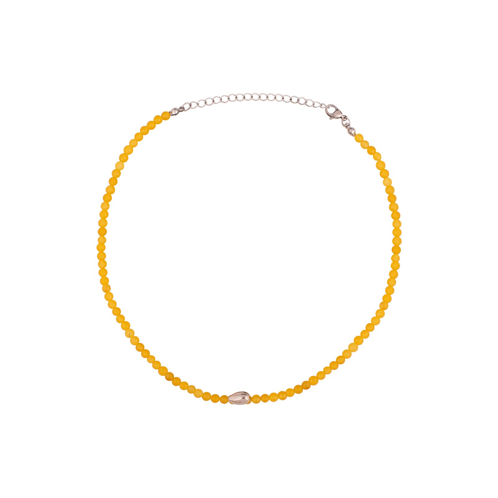 COLLAR DELGADO JADE AMARILLO